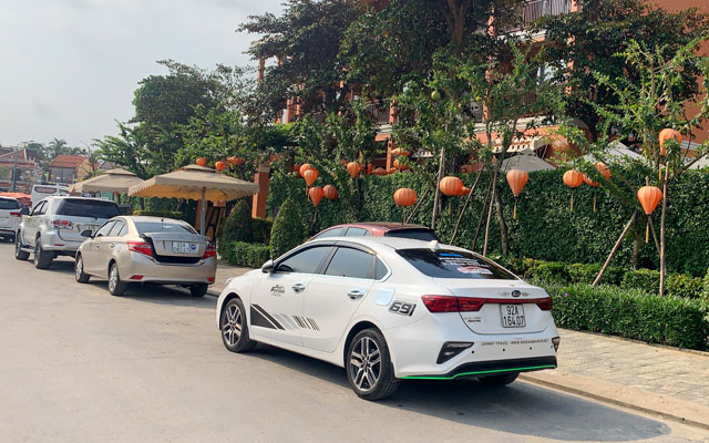 Danang Hoi An car service at Binh HoiAna Car Rental. 5 seaters car - Kia Cerato 2019